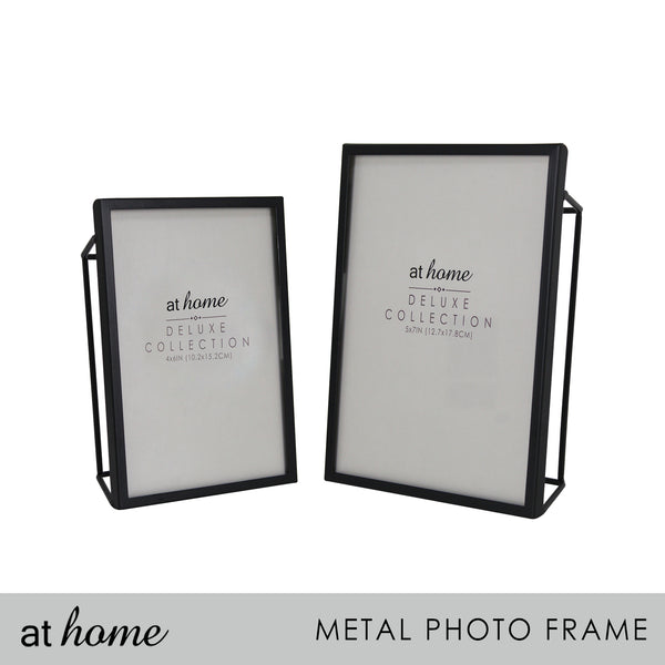 Deluxe Floating Picture Frame w/ Steel Border