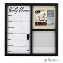 [SALE] Framed Weekly Planner & Letter Board w/ Marker, 3 Magnets, Letters