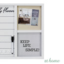 [SALE] Framed Weekly Planner & Letter Board w/ Marker, 3 Magnets, Letters