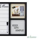 [SALE] Framed Weekly Planner & Letter Board w/ Marker, 3 Magnets, Letters