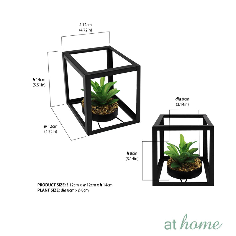 Deluxe Yura Artificial Plant w/ Metal Pot