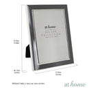 Deluxe Gianna Picture Frame w/ Border Design