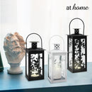 Ryzze Metal Lantern Tealight Candle Holder
