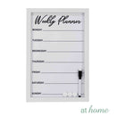 [SALE] Framed Weekly Planner w/ Marker & Magnets
