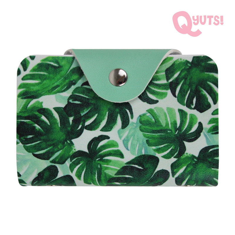 Tropical Card Holder with 12 Card Slots