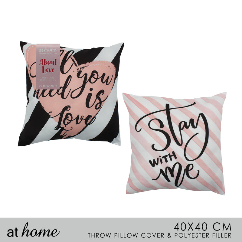 Raiden Quotes Throw Pillow w/ Pillow Case - Main Image