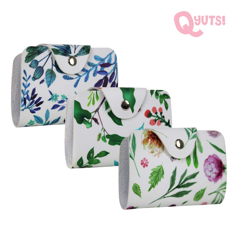 Floral Card Holder with 12 Card Slots