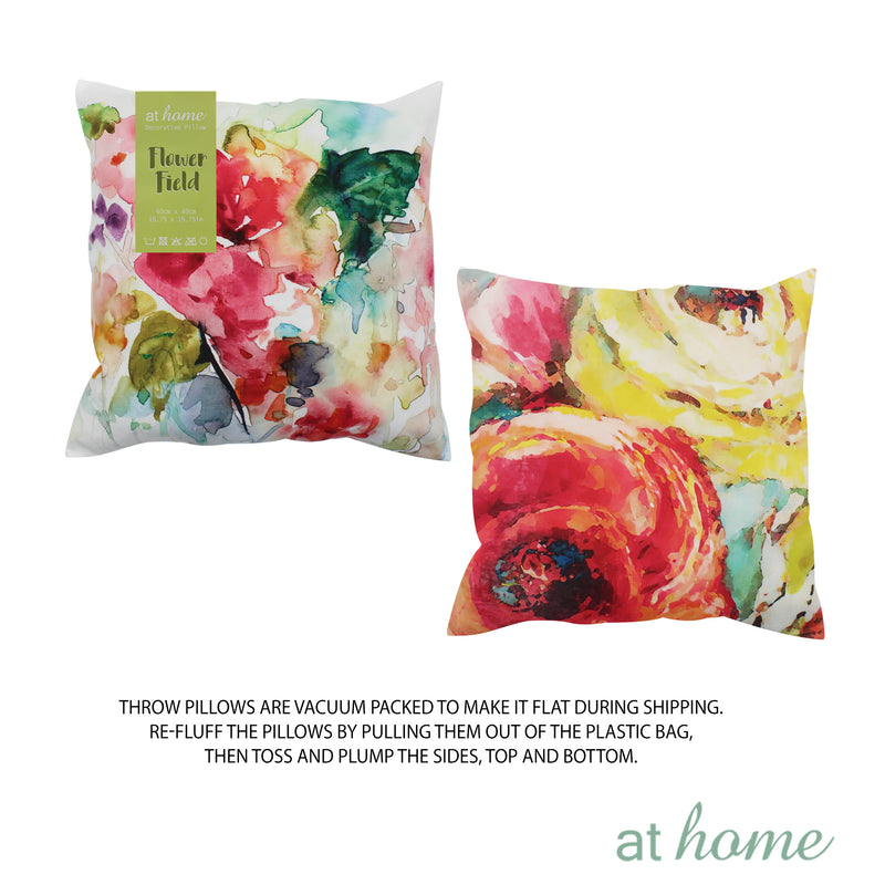 Rita Floral Throw Pillow - Sunstreet