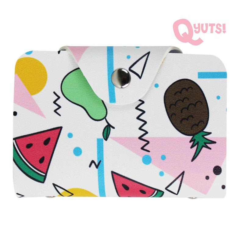 Fruit Card Holder with 12 Card Slots