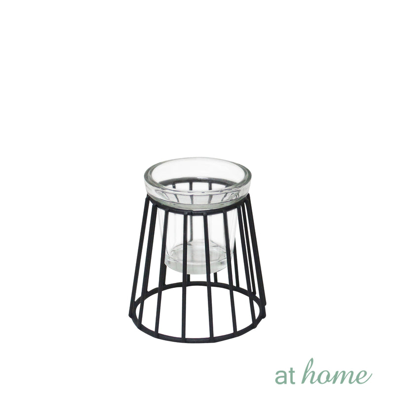 Deluxe Sloan Set of 3 Metal Candle Holder