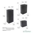 Deluxe Tall Samson Ceramic Flower Vase