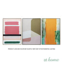 Deluxe Brass & Pastel Hand Painting Canvas Art