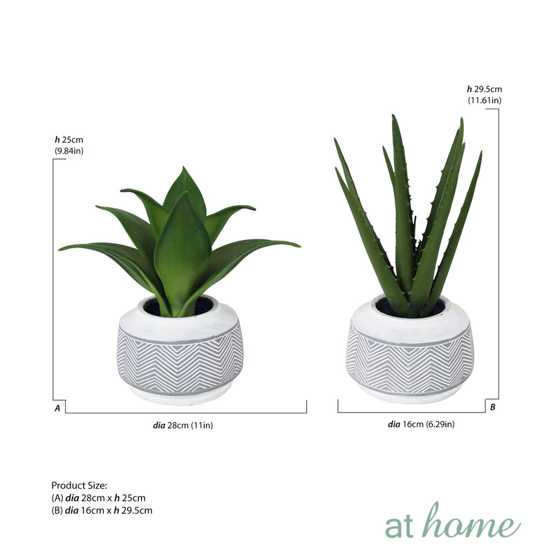 Cairo Artificial Potted Plant