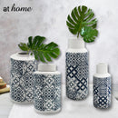 Deluxe Parker Floral Pattern Ceramic Flower Vase