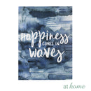 Set of 5 Happiness Comes in Waves Canvas Frame Set