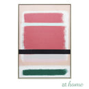 Deluxe Brass & Pastel Hand Painting Canvas Art