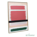 Deluxe Brass & Pastel Hand Painting Canvas Art