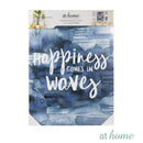 Set of 5 Happiness Comes in Waves Canvas Frame Set