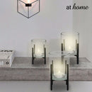 Deluxe Sarahi Set of 3 Metal Candle Holder