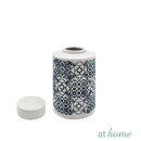 Deluxe Parker Floral Pattern Ceramic Flower Vase