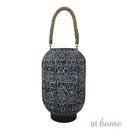 Deluxe Qwynn Metal Lantern Candle Holder