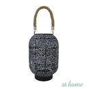 Deluxe Qwynn Metal Lantern Candle Holder