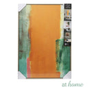 Deluxe Brass & Pastel Hand Painting Canvas Art