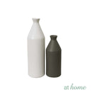 Deluxe Luna Wide Ceramic Vase