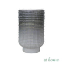 Deluxe Demi Ombre Glass Flower Vase