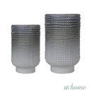 Deluxe Demi Ombre Glass Flower Vase