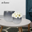 Deluxe Diva Ombre Glass Flower Vase