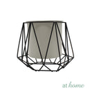 [SALE] Geo Cream Metal Plant Stand Flower Pot Holder