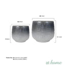 Deluxe Diva Ombre Glass Flower Vase