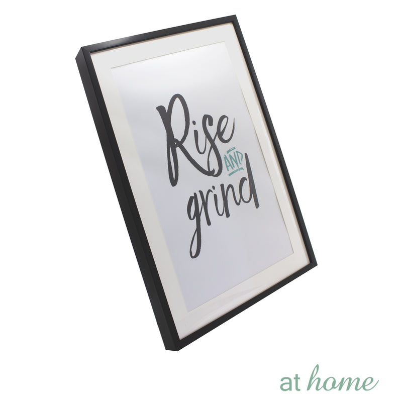 Rise and Grind / You Can Go Your Own Way Wall Frame