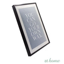 Rise and Grind / You Can Go Your Own Way Wall Frame