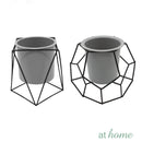 [SALE] Geo Metal Plant Stand Flower Pot Holder
