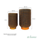 Deluxe Delilah Glass Flower Vase