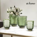 Deluxe Daisy Glass Flower Vase