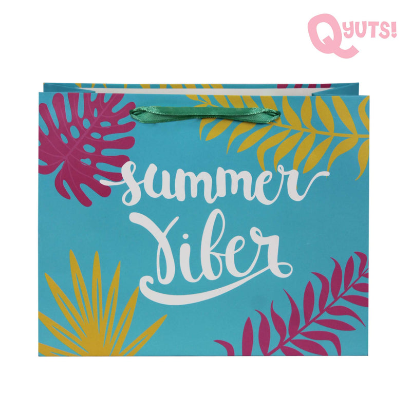 Summer Vibe Paper Gift Bag[RANDOM DESIGN]