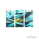 Ready to Hang 3 in 1 Set Tropical Leaves Wall Art