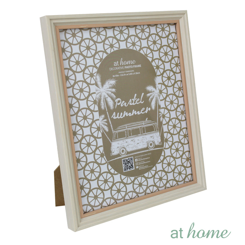 Zach Pastel Picture Frame w/ Border Design