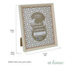 Zach Pastel Picture Frame w/ Border Design