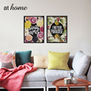 Floral Framed Ready to Hang Wall Art Decor