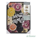 Floral Framed Ready to Hang Wall Art Decor