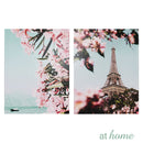 [SALE] Set of 2 Fleur De Paris Canvas Wall Art