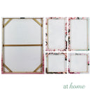 [SALE] Set of 5 Paris and Flowers Canvas Frame Set