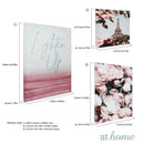 [SALE] Set of 5 Paris and Flowers Canvas Frame Set