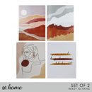 Set of 2 Sun Tammed Canvas Wall Art