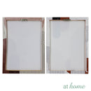 Set of 2 Brown Loops Canvas Wall Art