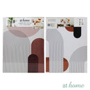 Set of 2 Brown Loops Canvas Wall Art